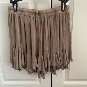 Boutique Skort Tan